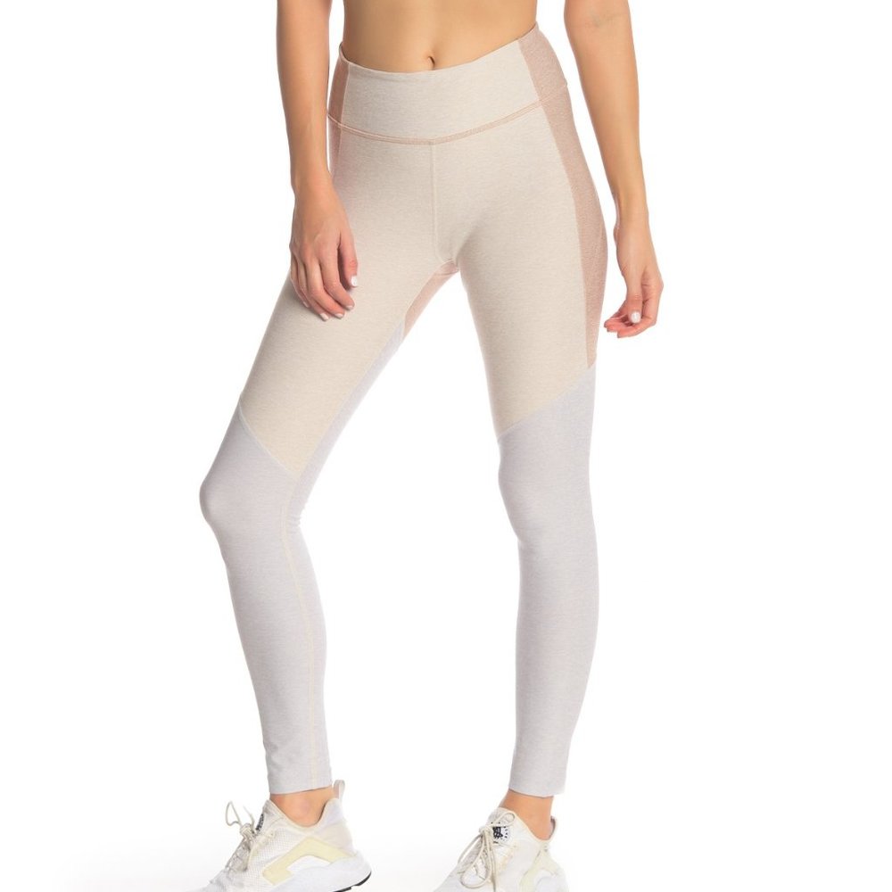 Outdoor Voices Tri-color Leggings Size Medium